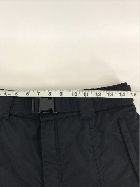 Vintage Columbia Insulated Ski Snow Pants Women's Large Black Winter Outdoor Y2K - Picture 9 of 14